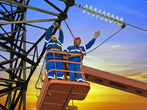 Сотрудники «Челябэнерго» заменили изоляторы на ЛЭП