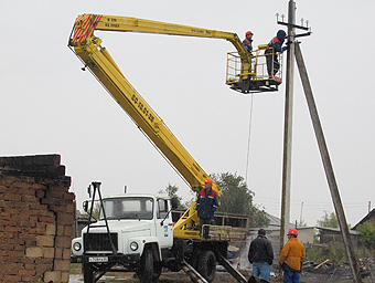 Двое суток понадобилось энергетикам для ликвидации последствий пожаров