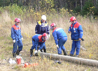 Энергетики «Комиэнерго» восстановить электроснабжение Сольвычегодска