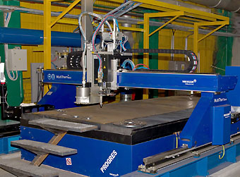 На ЗАО ПФ «КТП-Урал» (ГК «ЭнТерра») запущена в  производство машина термической резки металла