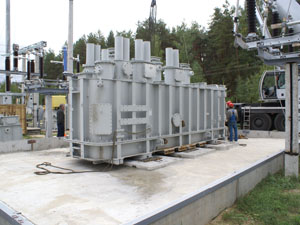 На подстанции «Покров» установили управляемый шунтирующий реактор