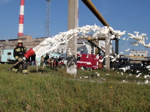 На Кировской ТЭЦ-4 прошли масштабные учения МЧС