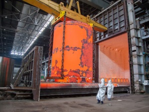 Энергомашспецсталь изготовила опытную обечайку корпуса реактора по проекту ВВЭР-ТОИ