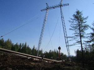 На Колыме строят дороги к ЛЭП по новой технологии