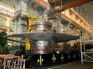 «Турбоатом» испытал и сдал под отгрузку рабочее колесо для Днепродзержинской ГЭС