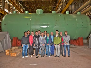 Представители китайской корпорации JNPC подтвердили высокое качество парогенераторов для четвертого энергоблока АЭС «Тяньвань»