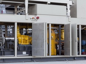 Компрессорная станция топливного газа для испытательных стендов газовых турбин «Невского завода» установлена на объекте