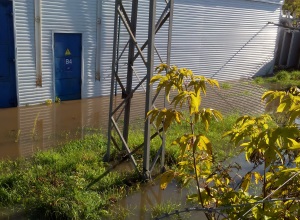 В Перми из-за подтопления промзоны частично отключилось оборудование ПС 35/6 кВ «Первомайская»