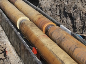 КТСК заканчивает в Кемерово строительство нового участка тепломагистрали