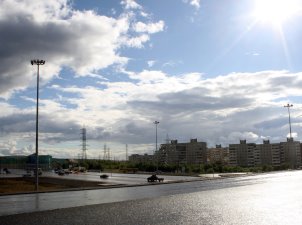 «Колэнерго» обеспечило электроэнергией реконструируемый участок федеральной трассы Р-21 «Кола» при въезде в Мурманск