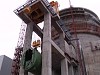 На стройплощадке ЛАЭС установят на штатное место транспортный шлюз