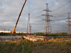 Сургутская ГРЭС-1 заменила участок циркуляционного водовода весом 17 тонн