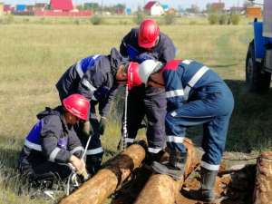 «Якутскэнерго» заменило анкерные и промежуточные опоры ЛЭП «ЯГРЭС Новая – Кангалассы»