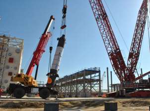 На Амурский ГПЗ доставлено первое теплообменное оборудование