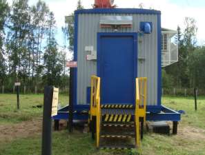 «Связьтранснефть» выровняла фундаменты блок-контейнеров на станциях радиорелейной линии связи Ухта - Ярославль