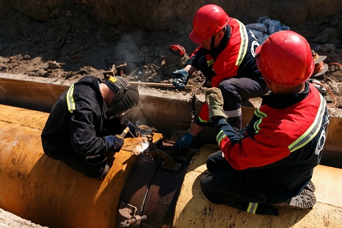 В Кемерово на улице Старый аэропорт заменили 600 метров ветхого участка тепломагистрали