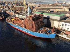 Балтийский завод сформировал корпус и надстройку атомного ледокола «Сибирь»