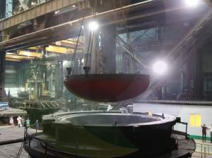 Атоммаш изготовил серию днищ емкостей СПЗАЗ для турецкой АЭС «Аккую»