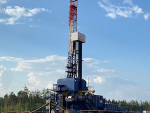 Иркутская нефтяная компания запустила новую буровую установку на Западно-Аянском месторождении