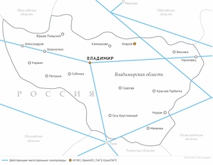 «Газпром» создаст условия для газификации 288 населенных пунктов Владимирской области