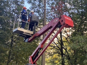 В Приморском районе Петербурга проложено 13 км самонесущего изолированного провода