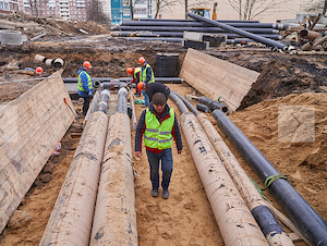 ГУП «ТЭК СПб» заменит 25 км теплосетей в Колпинском районе