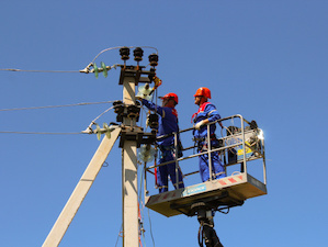 «Ставропольэнерго» отремонтировало воздушную ЛЭП в Новоалександровском городском округе