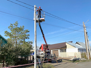 «Оренбургэнерго» отремонтировало более 200 км ЛЭП