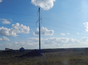 МЭС Урала установили новые опоры на ЛЭП 220 кВ «Шумиха – Промышленная» в Курганской области