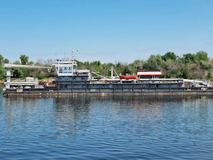 Земснаряд «Инженер Попов» приступил к работе на ВКМСК под управлением ФГУП «Росморпорт»