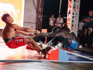 Кубок УК «Колмар»: юбилейный чемпионат по Мас-рестлингу прошел на ВЭФ-2023