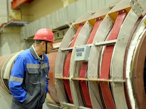 Белоярская АЭС впервые применила уникальную установку при ремонте турбогенератора