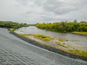 В Пермском крае обновляют защитную дамбу на реке Сылве