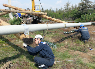 «Магаданэнерго» капитально отремонтировало 312 км воздушных ЛЭП