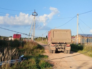 Водитель самосвала обесточил три ЛЭП в Пермском крае