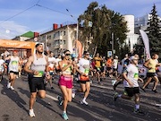 На старт Уфимского международного марафона вышли более 10 тысяч человек из 52 регионов России и 38 стран