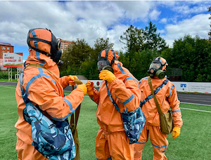 Команда нештатных спасателей Загорской ГАЭС вошла в десятку лучших в Московской области