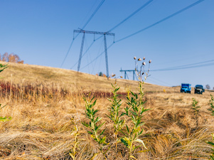 МЭС Сибири смонтировали 50 км грозотроса на двух магистральных ЛЭП в Кемеровской области