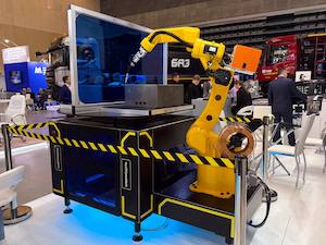 «РТ-Техприемка» демонстрирует роботизированный сварочный комплекс на выставке «Иннопром» в Беларуси