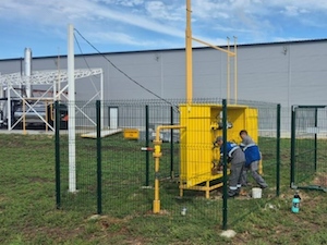 На Кубани подключено к газовым сетям строящееся в станице Стародеревянковская пищевое предприятие