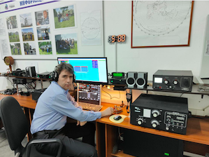 Радиолюбители «Росатома» вышли в эфир с особыми позывными