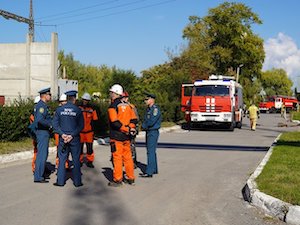 На Ульяновской ТЭЦ-1 ликвидировали условный пожар