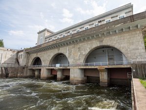 На Нарвской ГЭС отремонтирован гидроагрегат №1