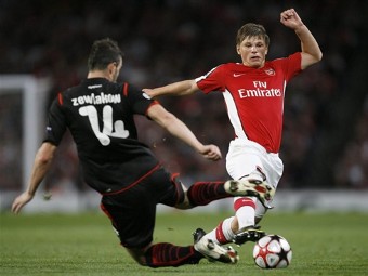 Аршавин включен в символическую сборную тура Лиги чемпионов