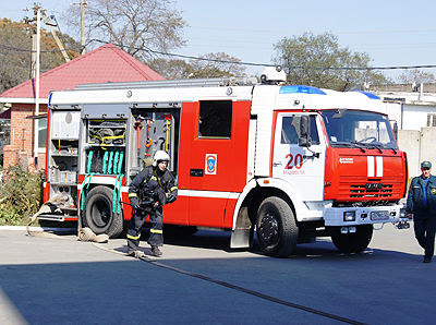 Энергетики Приморья спасались от пожара