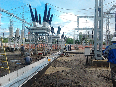 МЭС Волги ввели в работу новый автотрансформатор на «Левобережной»