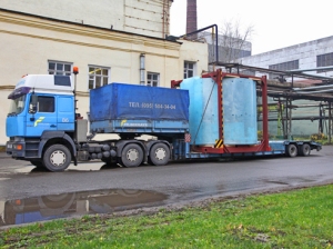 На Белоярскую АЭС-2 отправился последний и самый крупный узел корпуса реактора БН-800 – отражатель