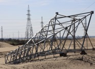 «Архэнерго» установило новые высоковольтные опоры на федеральной трассе М8