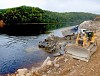 Строители Нижне-Бурейской ГЭС приступили к сооружению грунтовой плотины