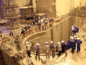 На ЛАЭС проводят гидравлические испытания системы охлаждения активной зоны строящегося блока №1